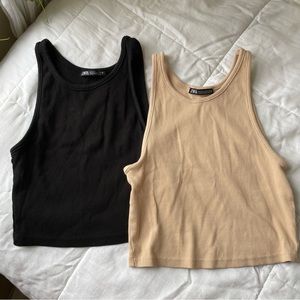 Zara crop tops